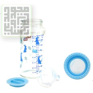 کد 462 پیرکس دهانه عریض ارتودنسی پیرکس شیشه ای بی بی لند داروچی (1)