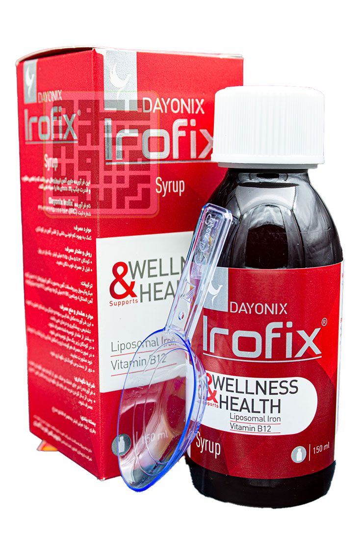 شربت آهن آیروفیکس داروچی شربت آهن آیروفیکس دایونیکس فارما