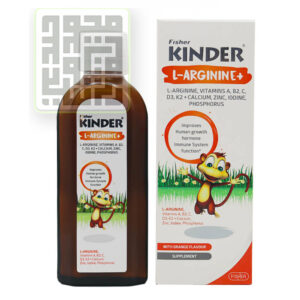 شربت-ال-آرژنین-پلاس-کیندر-داروخانه-آنلاین-داروچی