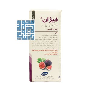 شربت ملین گیاهی فیژان رازک 120 میلی‌لیتری