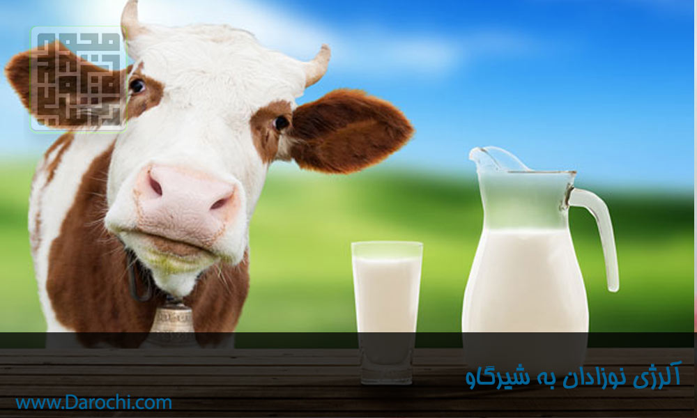 آلرژی به شیر گاو در نوزادان