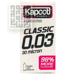 کاندوم کاپوت CLASSIC فوق العاده نازک 30 میکرون -داروخانه داروچی