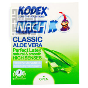کاندوم کدکس Classic Aloe Vera بسته 3 عددی- داروچی