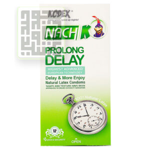 کاندوم کدکس Prolong Delay بسته 12 تایی-داروچی