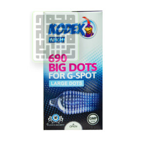 کاندوم کدکس Big Dot 690 G-Spot خار درشت 12 تایی-داروخانه داروچی