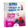کاندوم کدکس FRUITY DELAY 2 IN 1 بسته 3 عددی