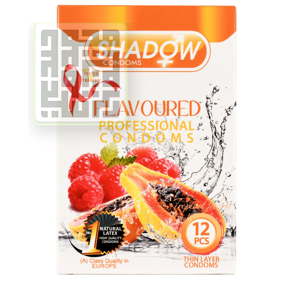 کاندوم-شادو-12-تایی-طعم-میوه-ایی-داروخانه-آنلاین-داروچی-(7) کاندوم-شادو-12-تایی-طعم-میوه-ایی-داروخانه-آنلاین-داروچی