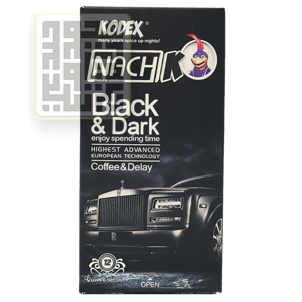 کاندوم کدکس مدل Black Dark بسته 12 تایی -داروخانه داروچی کاندوم کدکس مدل Black Dark بسته 12 تایی -داروخانه داروچی