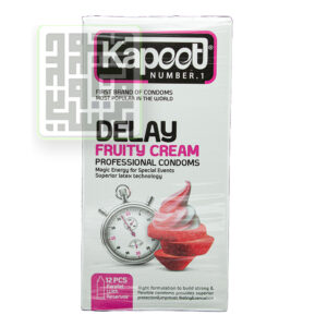 کاندوم کاپوت FRUITY CREAM DELAY میوه‌ای تاخیری بسته 12 تایی - داروخانه داروچی