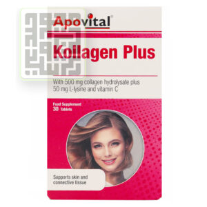 قرص کلاژن پلاس آپوویتال 30 عددی-داروخانه داروچی (1)