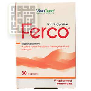 کپسول آهن بیس گلیسینات فرکو ویواتیون 30 عددی-داروخانه داروچی (1)