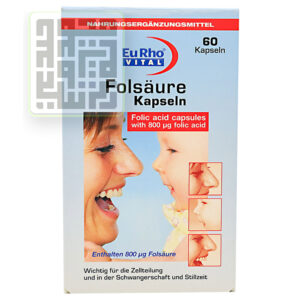 کپسول فولیک اسید یوروویتال ۶۰ عددی-داروخانه داروچی (1)