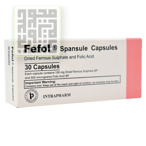 کپسول فیفول (ففول) اینترافارم ۳۰ عددی-داروخانه داروچی (1)