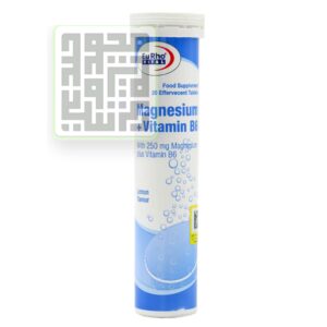 خرید قرص جوشان منیزیم پلاس و ویتامین B6 یوروویتال 20 عددی-داروخانه داروچی (1)