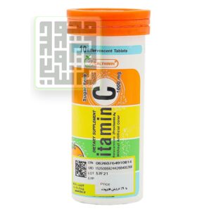 قرص جوشان ویتامین C 1000 میلی گرم هلثی مین 10 عددی-داروخانه داروچی (1)-min