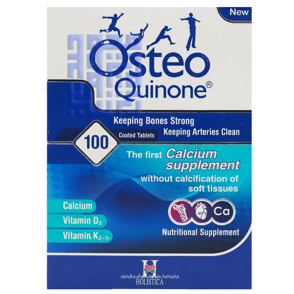 قرص استئوکینون هولیستیکا ۱۰۰ عددی-داروخانه داروچی (1) قرص استئوکینون هولیستیکا ۱۰۰ عددی-داروخانه داروچی (1)