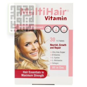 قرص مولتی هیر ویتامین فارمد سلامت سینا 30 عدد-داروخانه داروچی (1)