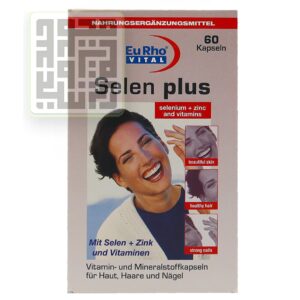 کپسول سلن پلاس یوروویتال ۶۰ عددی-داروخانه داروچی (1)