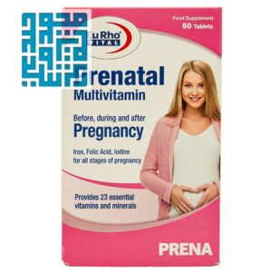 خرید قرص پریناتال مولتی ویتامین یوروویتال 60 عددی-داروخانه داروچی (1)