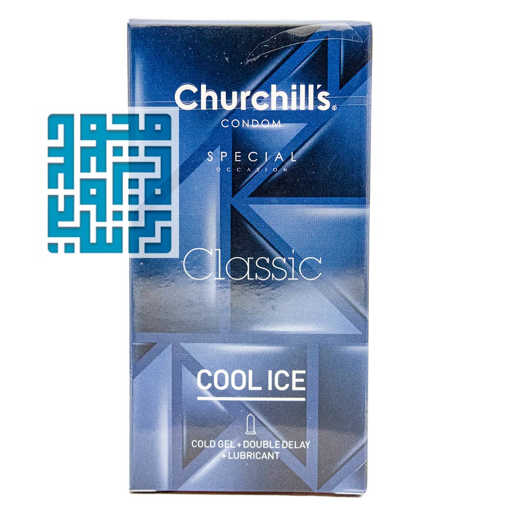 کاندوم چرچیلز مدل classic cool ice آبی تاخیری 12 تایی- داروخانه داروچی (1) کاندوم چرچیلز مدل classic cool ice آبی تاخیری 12 تایی- داروخانه داروچی (1)
