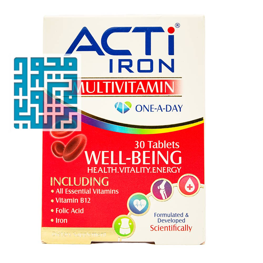 قرص اکتی آیرون ابیان دارو 30 عددی-داروخانه داروچی (1) قرص اکتی آیرون ابیان دارو 30 عددی-داروخانه داروچی (1)