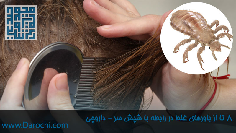 8 تا از باورهای غلط در رابطه با شپش سر-داروخانه داروچی