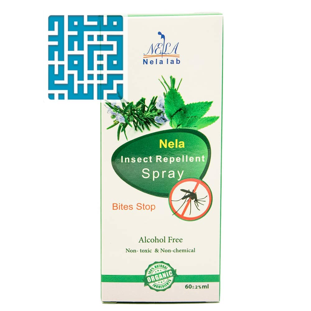 اسپری دافع حشرات فاقد الکل نلا 60 میلی لیتری-داروخانه داروچی (1) اسپری دافع حشرات فاقد الکل نلا 60 میلی لیتری-داروخانه داروچی (1)