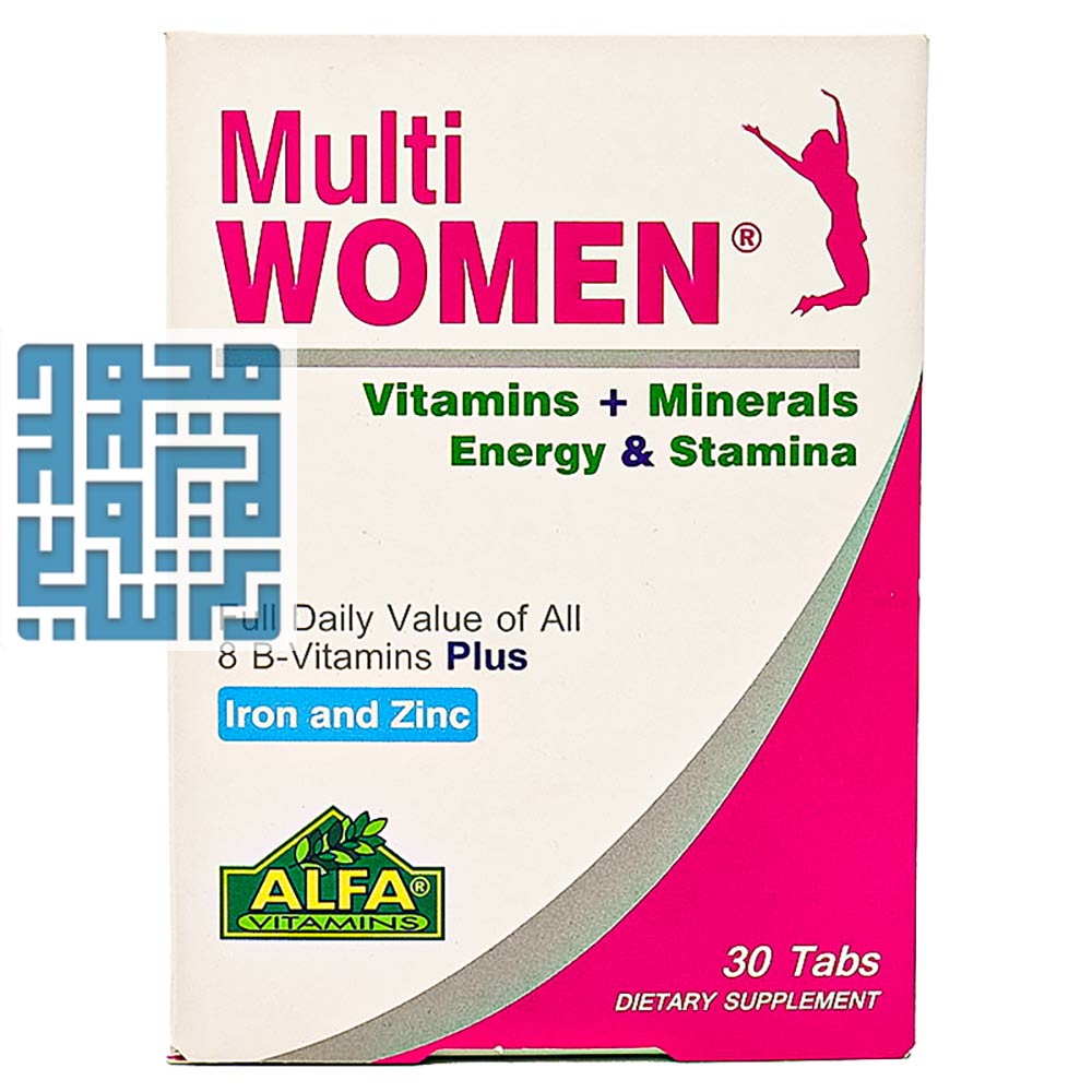 قرص مولتی وومن آلفا ویتامینز-داروخانه داروچی (1) قرص مولتی وومن آلفا ویتامینز-داروخانه داروچی (1)