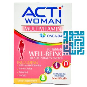 قرص مولتی ویتامین اکتی وومن ابیان دارو-داروخانه داروچی