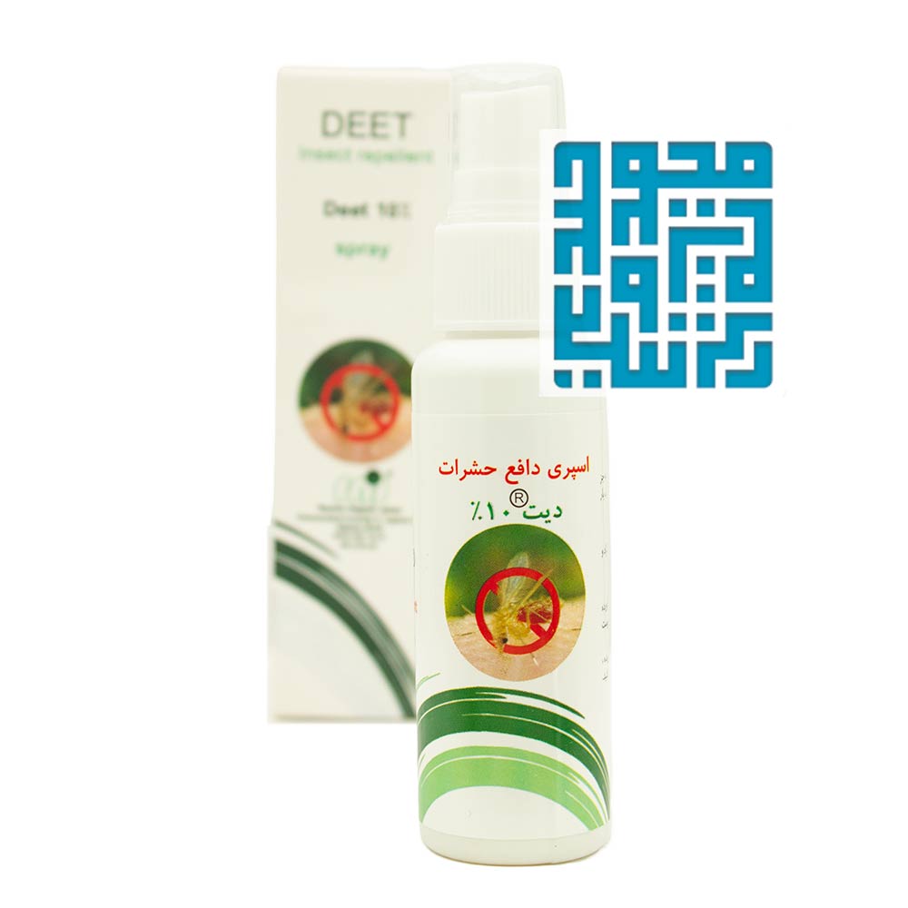 اسپری دافع حشرات دیت 10 درصد ریحان نقش جهان اسپری دافع حشرات دیت 10 درصد ریحان نقش جهان