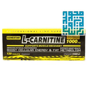 خرید قرص ال کارنیتین 1000 میلی گرم ژن استار-داروخانه داروچی (1)