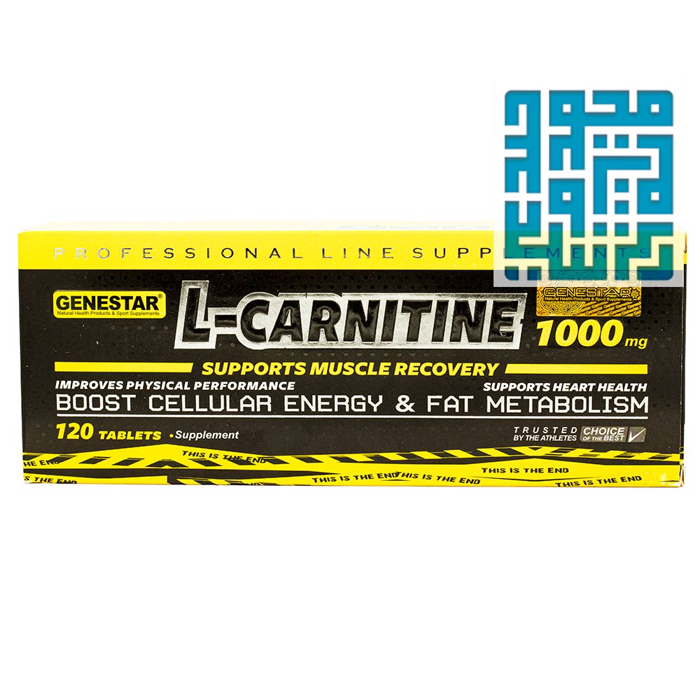 خرید قرص ال کارنیتین 1000 میلی گرم ژن استار-داروخانه داروچی (1)