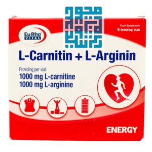 ویال ال کارنیتین و ال آرژنین یورویتال-داروخانه داروچی (1)