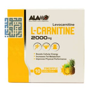 خرید ویال خوراکی ال کارنیتین 2000 آلامو با طعم آناناس (0)