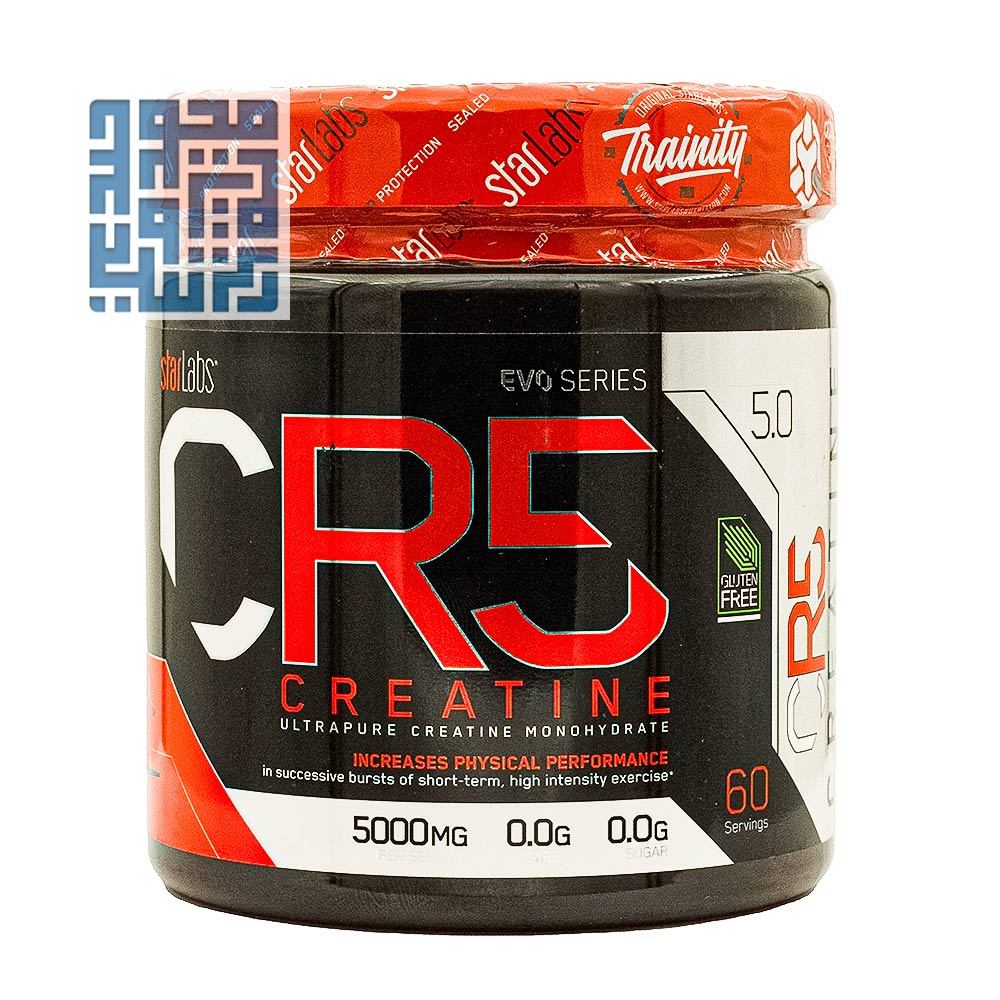 خرید پودر سی آر 5 کراتین مونوهیدرات استارلبز نوتریشن 300 گرمی