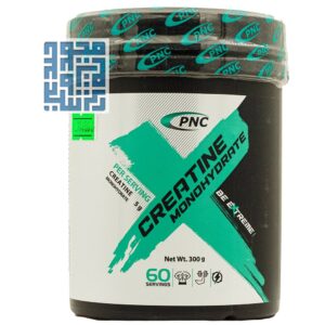 خرید پودر کراتین مونوهیدرات پی ان سی 300 گرمی