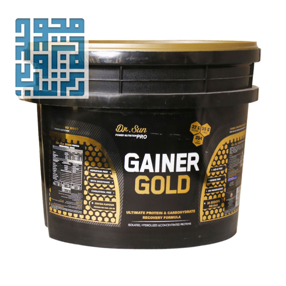 dr-sun-gainer-gold-supplements-darochi.com (1) خرید پودر گینر گلد دکتر سان 7 کیلو گرمی - داروچی