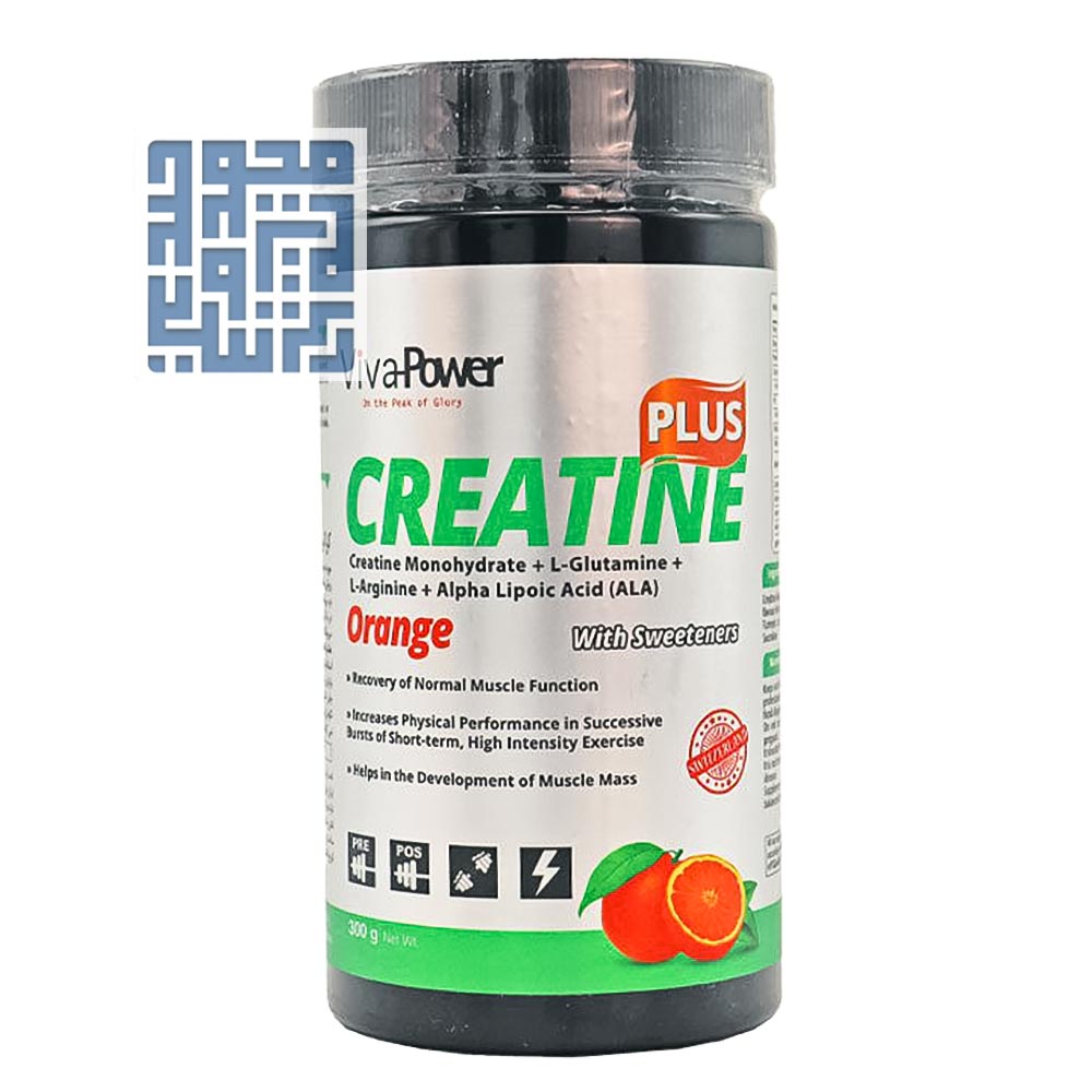 viva-power-creatine-monohydrate-plus-powder-darochi.com (1) پودر کراتین پلاس ویوا پاور 300 گرمی- داروچی