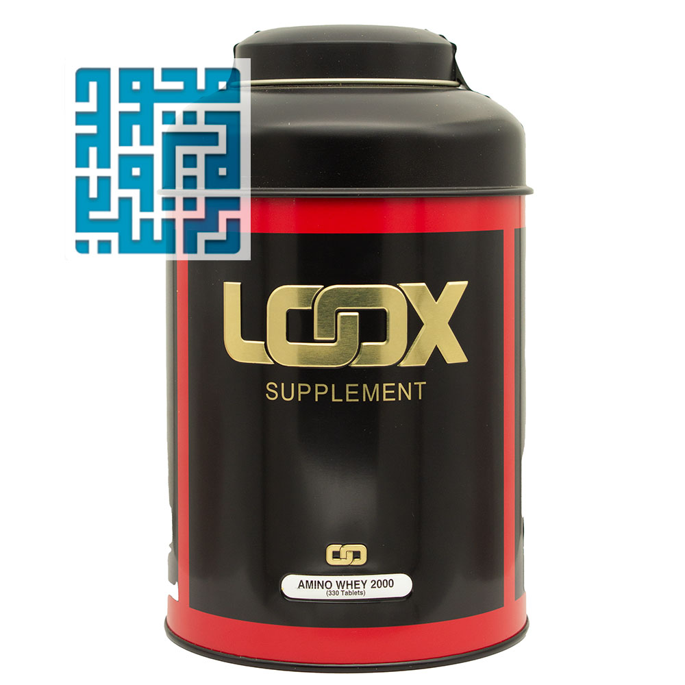 loox-supplement-amino-whey-2000-mg-330-tab-darochi.com (1) قرص آمینو وی 2000 میلی گرم لوکس 330 عددی