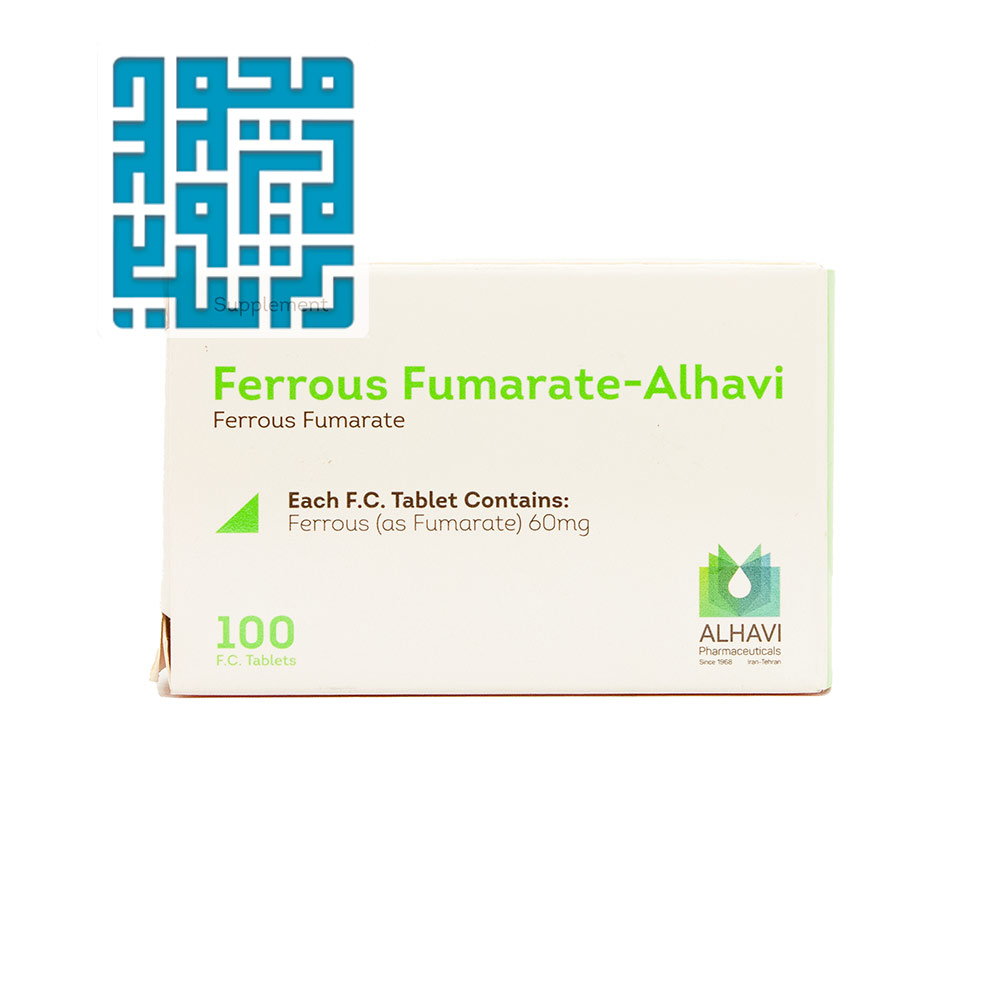 watermarked by darochi.com خرید قرص فروس فومارات الحاوی 100 عددی