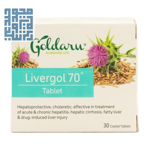 خرید قرص لیورگل 70 گل دارو 30 عددی