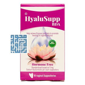 شیاف واژینال هیالوساپ بی دی آ بهتا دارو 10 عددی