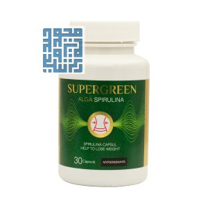 کپسول اسپیرولینا سوپر گرین بسته 30 عددی