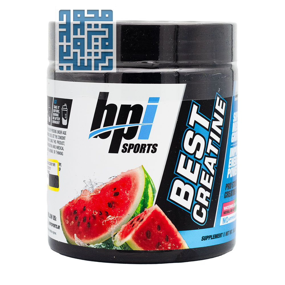 powder-best-creatine-bpi-sport-300-grammy-watermelon-ice-(1)-darochi مشخصات بست کراتین بی پی آی اسپورت 300 گرم