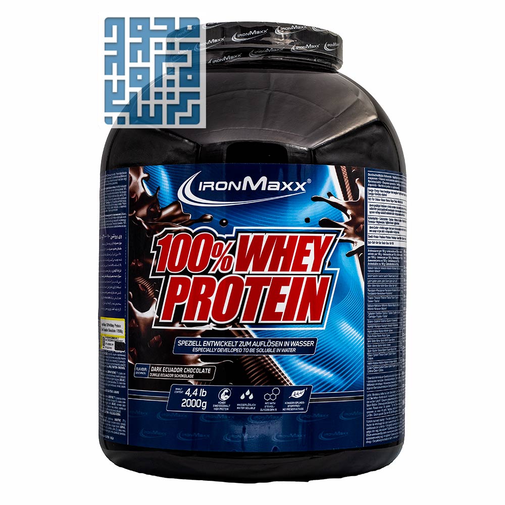 iron-max-100-protein-whey-powder-darochi.com (1) پودر پروتئین وی 100 درصد آیرون مکس شکلاتی- 2000 گرمی