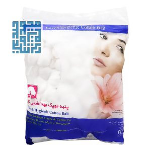 پنبه توپک آرایشی گل 100 گرمی