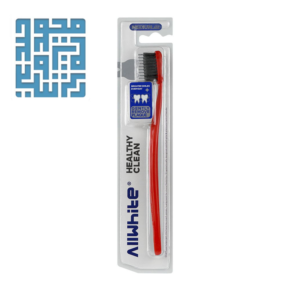 ۶toothbrush-healthy-clean-medium-toothbrush-608:www.darochi.com مسواک هلثی کلین متوسط مدل 608