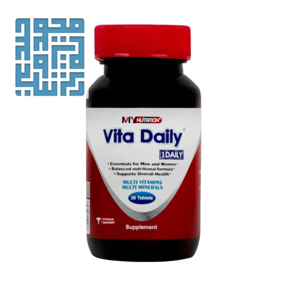 5my-nutrition-vita-daily-tabs:www.darochi.com خرید ویتا دیلی مای نوتریشن 30 عدد