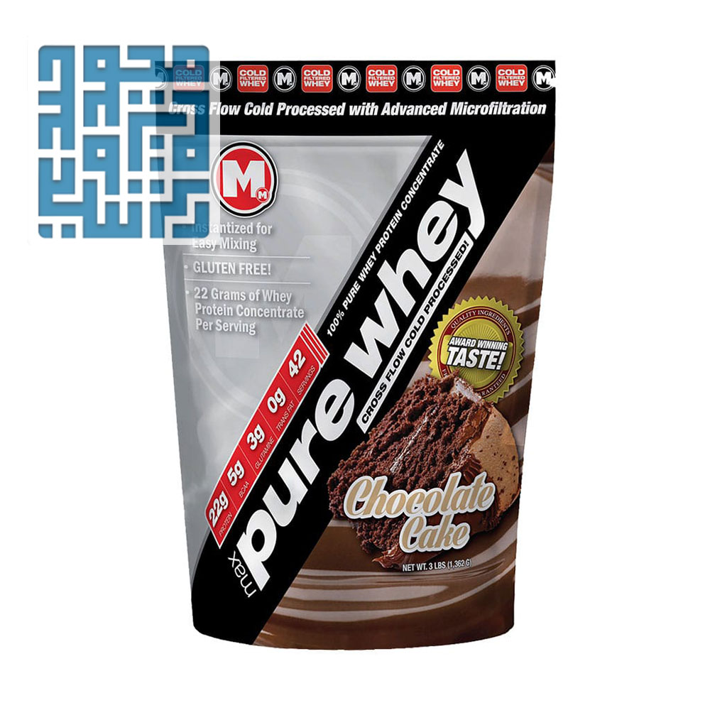 2max-muscel-pure-whey-1362-g:www.darochi.com خرید پیور وی 100 درصد مکس ماسل 1362 گرم