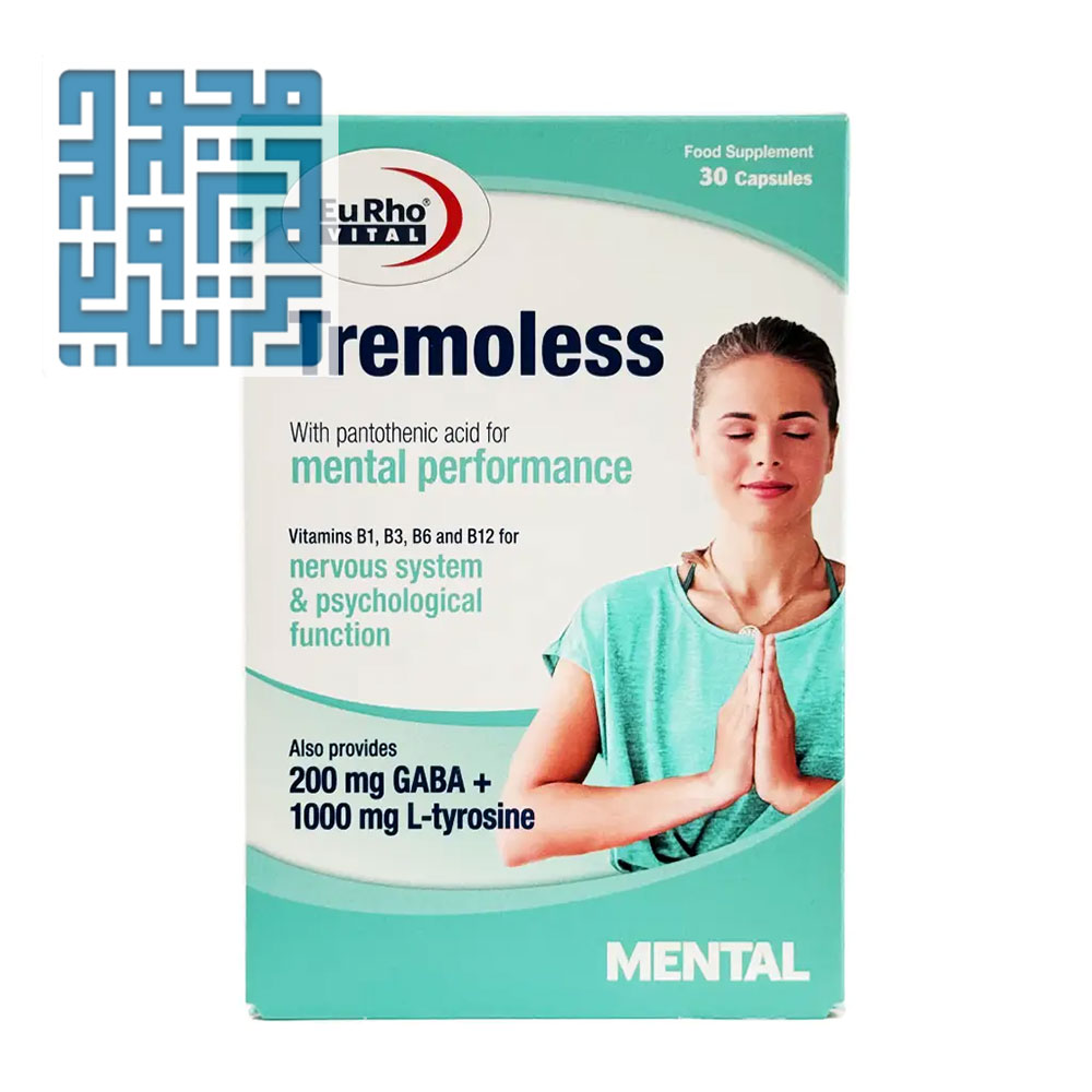 4eurhovital-capsule-tremoless-:www.darochi.com قرص تریمولس یوروویتال - 30 عددی